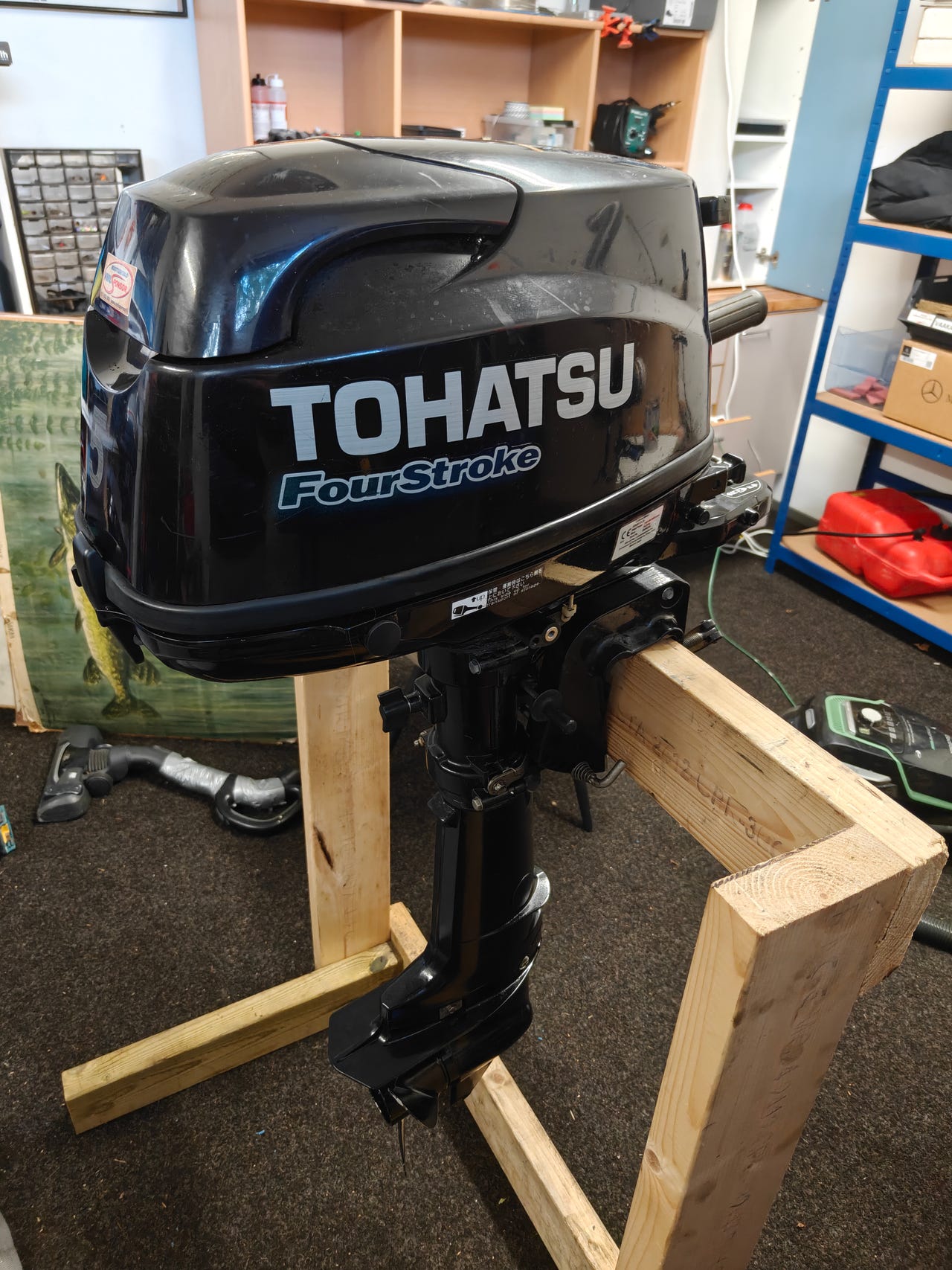 Tohatsu 5 hp perämoottori