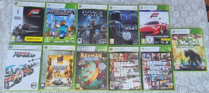 Microsoft - Xbox 360 - Xbox 360 games lot (11 games) including Ha