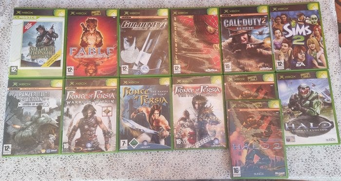 Xbox - Xbox original - Games Lot of 21 Games - Videopeli