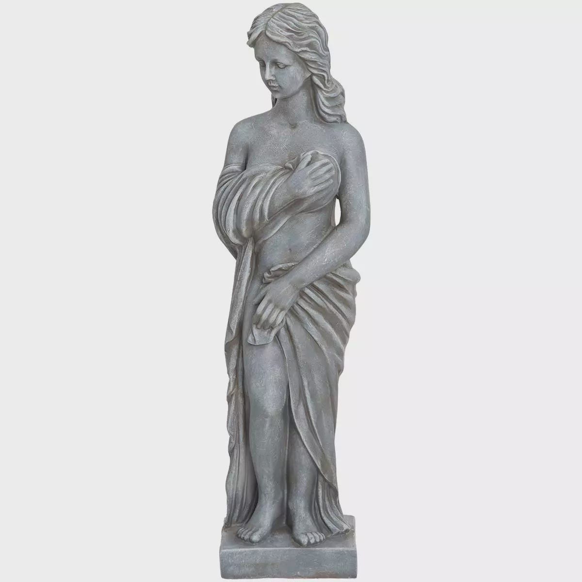 Puutarhapatsas Lady harmaa 82cm