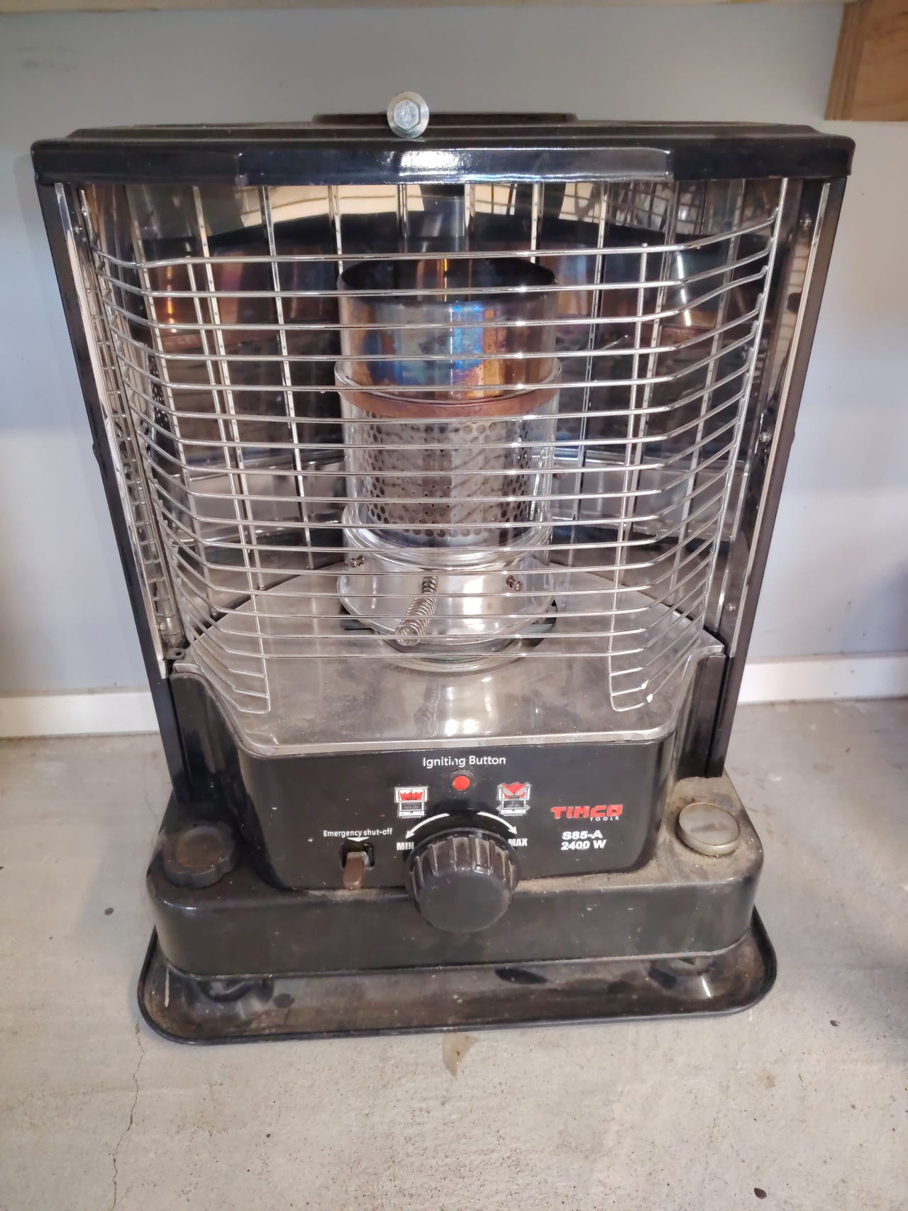 Timco 2400w valopetroolilämmitin