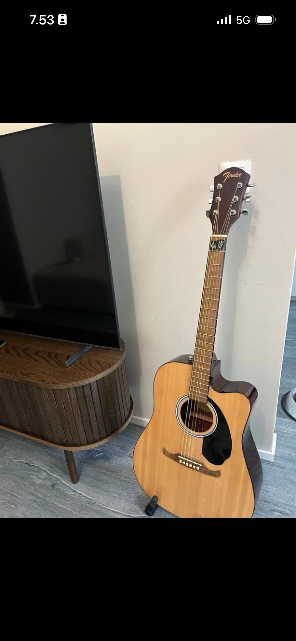 Fender FA-125CE elektroakustinen kitara