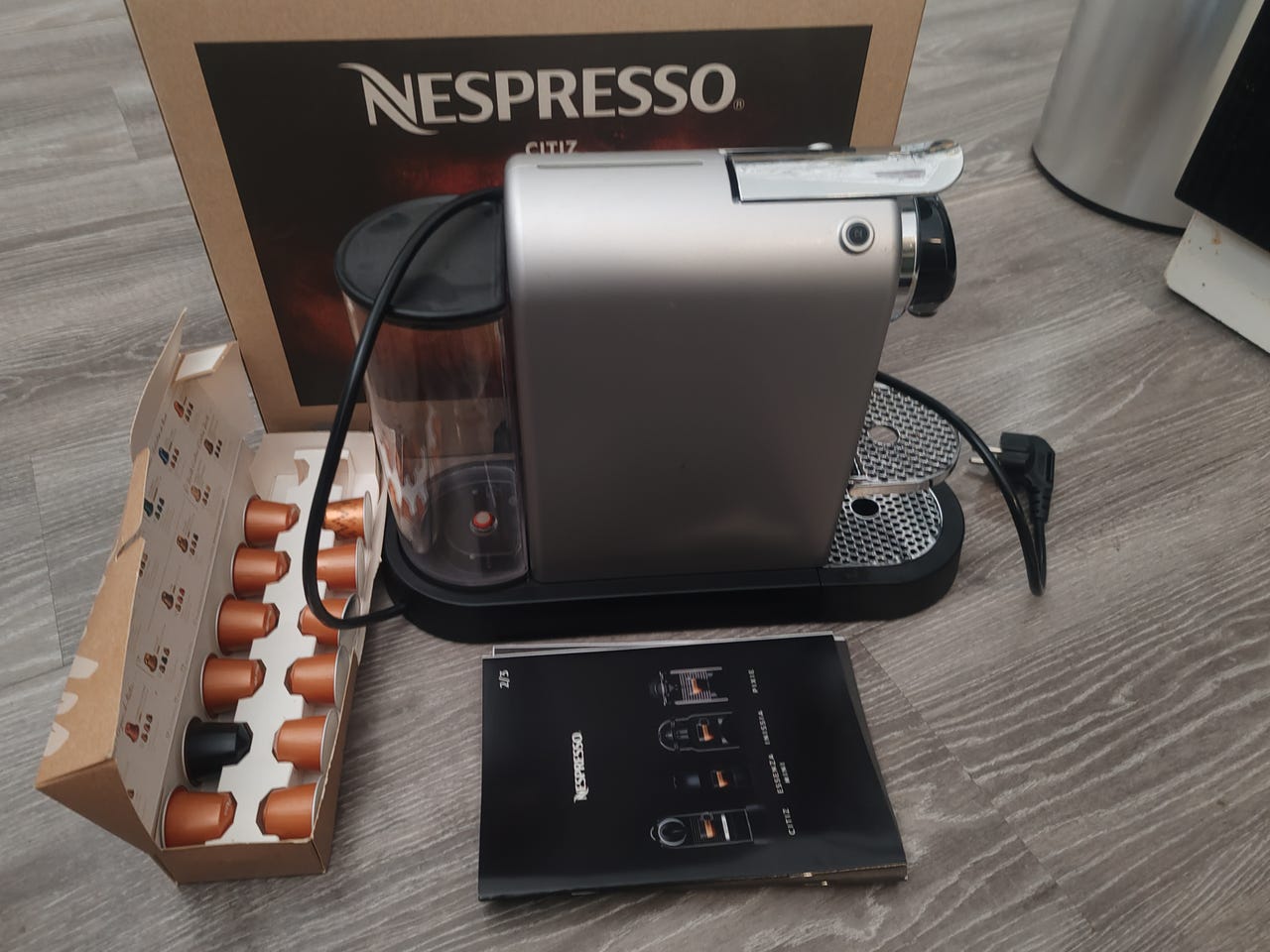 Nespresso Citiz kapselikeitin