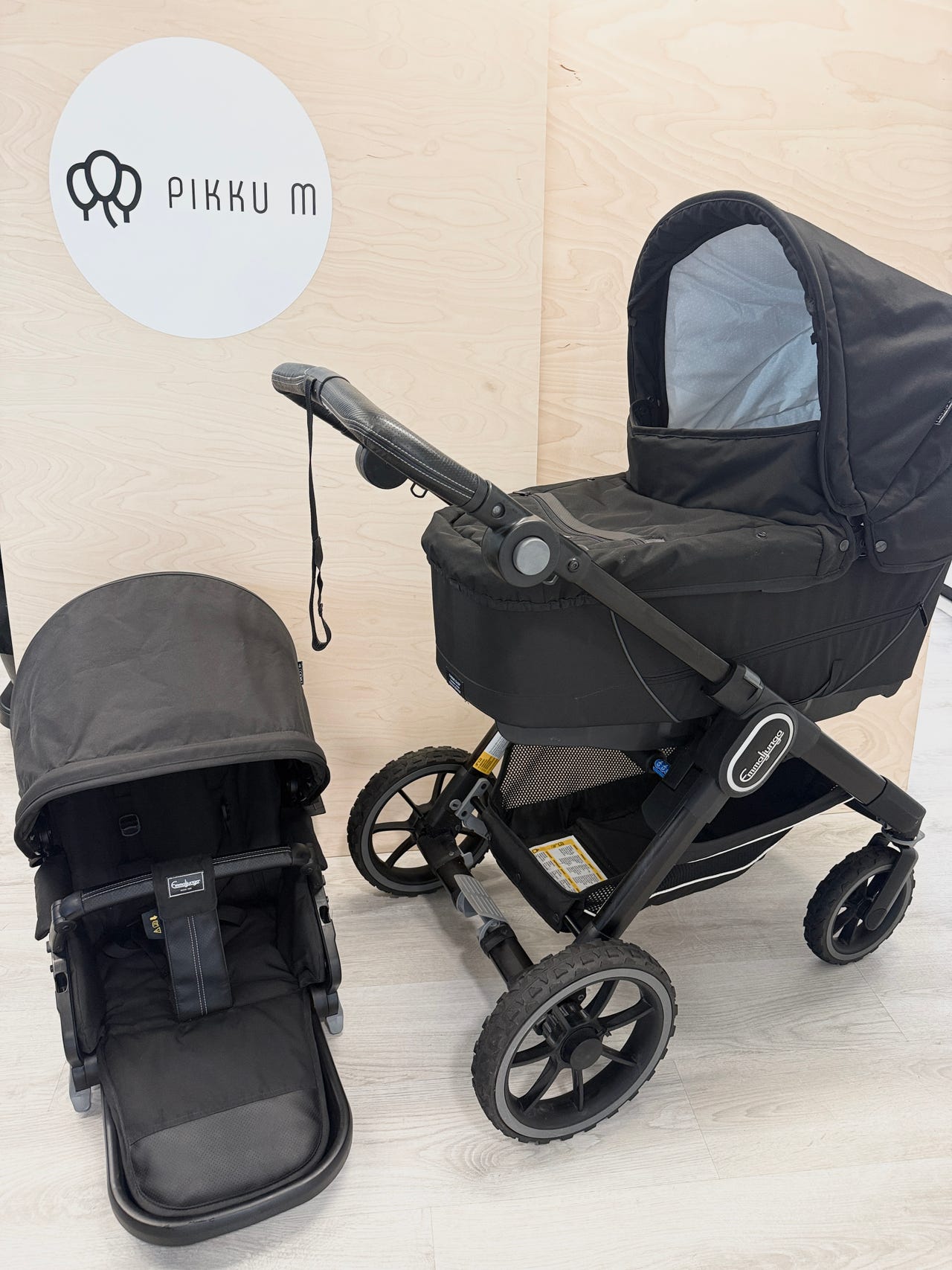 Emmaljunga NXT90 F Lounge Black /Supreme vm.2020