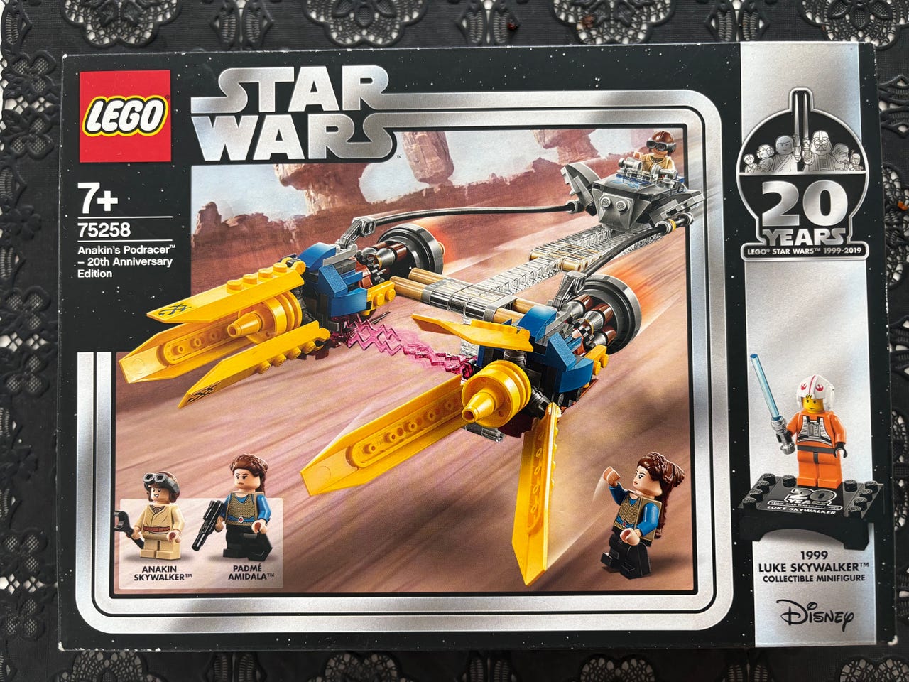 Star Wars 75258 Anakinin Podracer, 20-vuotisjuhlaversio UUSI