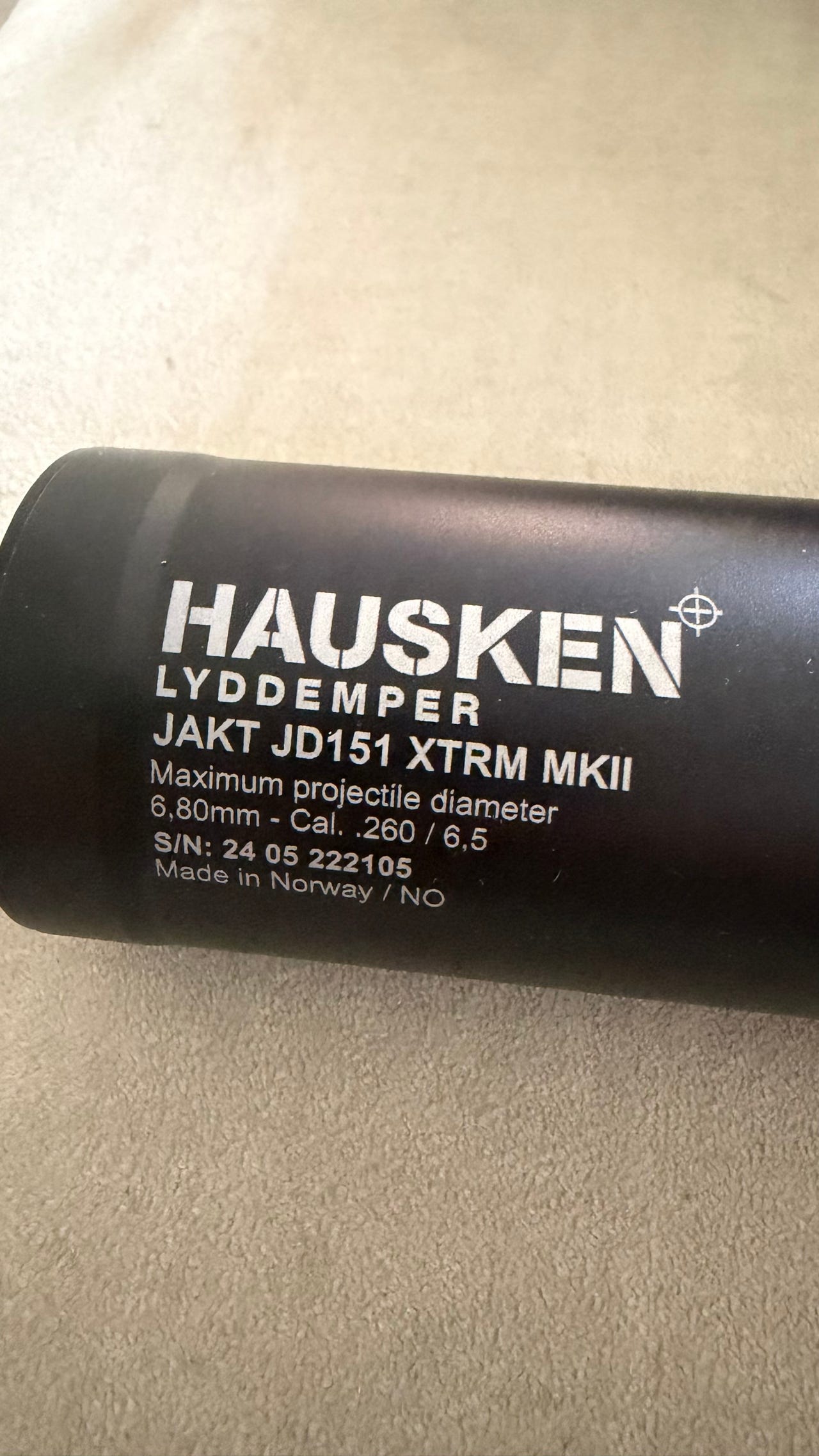 Hausken jd151xtrm 6,5  5/8x24