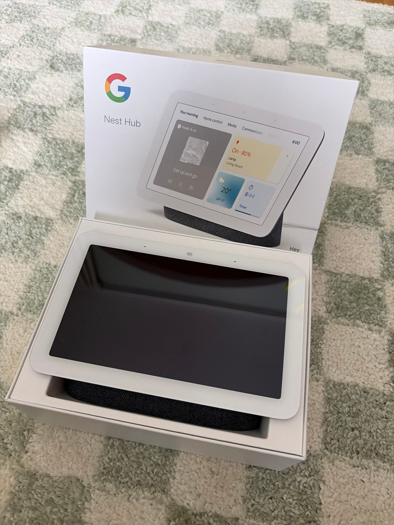 Google Home Nest Hub 7 2nd generation