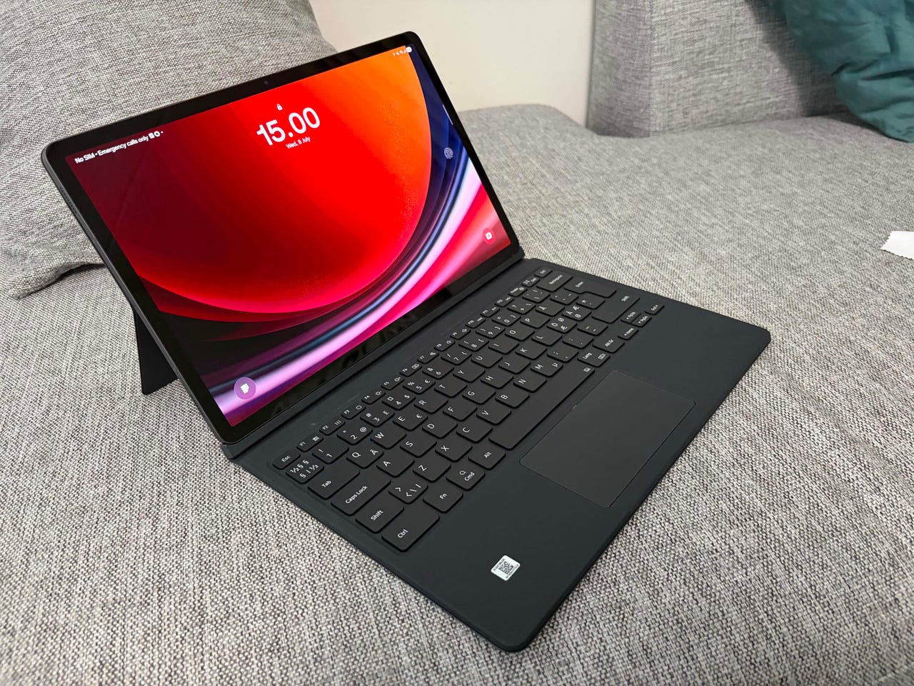 Samsung Galaxy Tab S9+ 5G 256 GB tabletti, harmaa