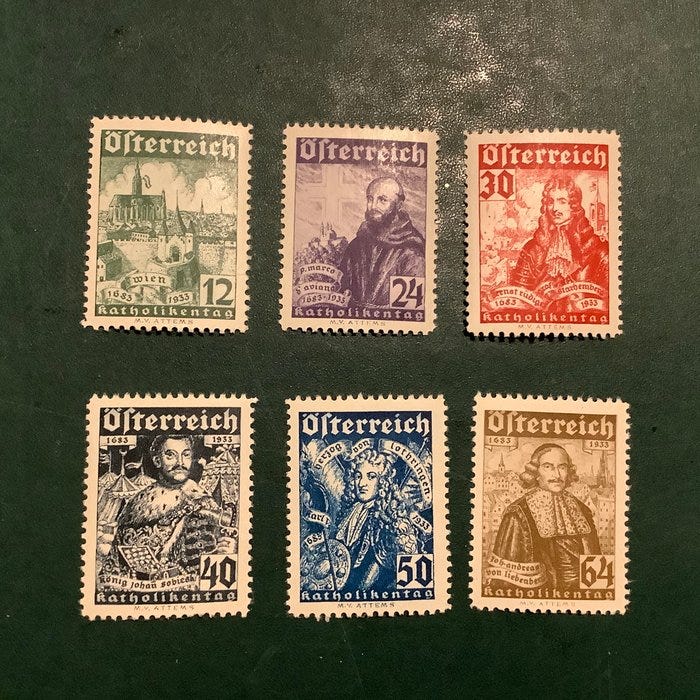 Itävalta 1933 - Katolisuuspäivät - taistelu turkkilaisia vastaan