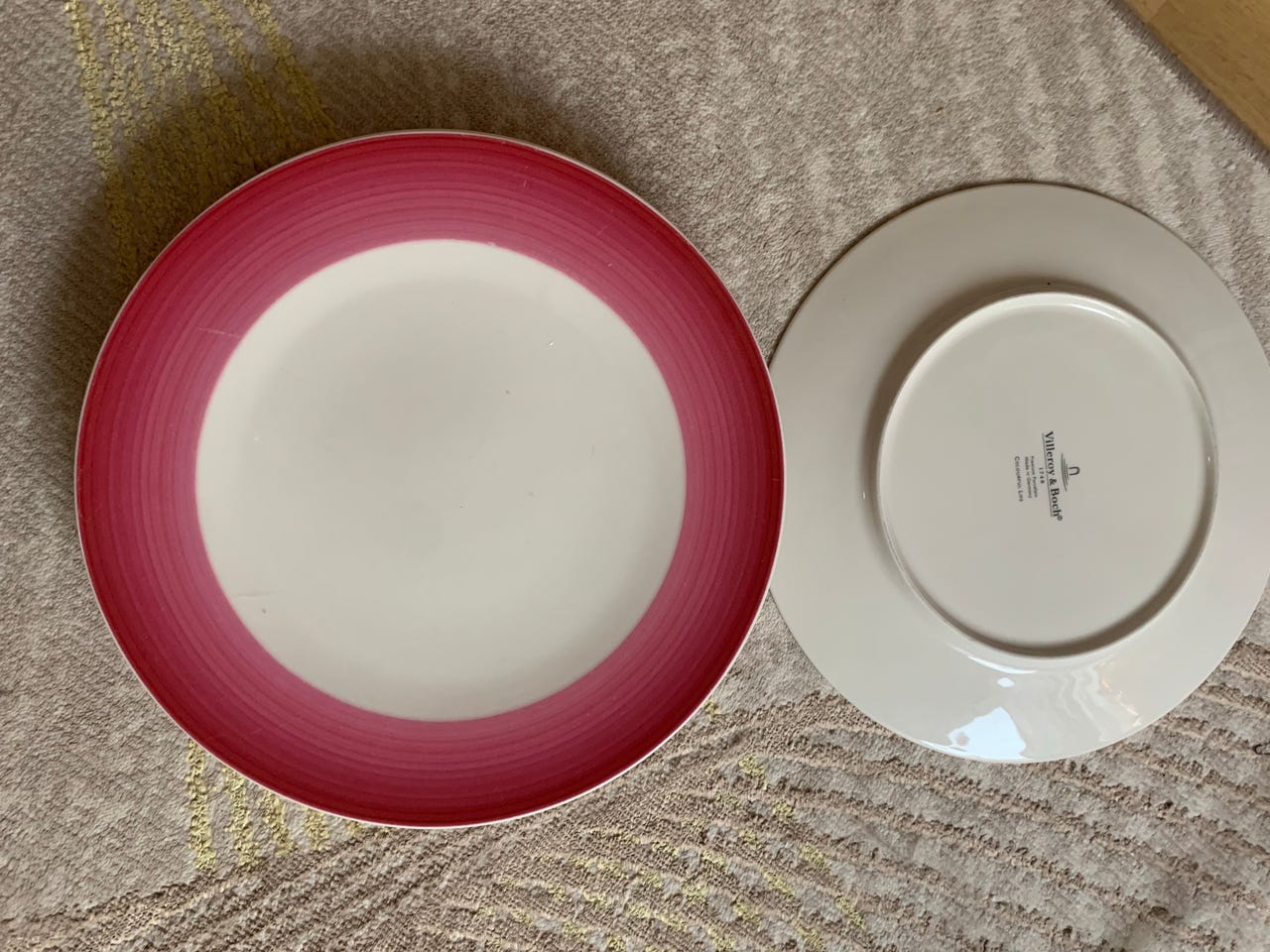 4kpl niin kauniita Villeroy & Boch lautasia