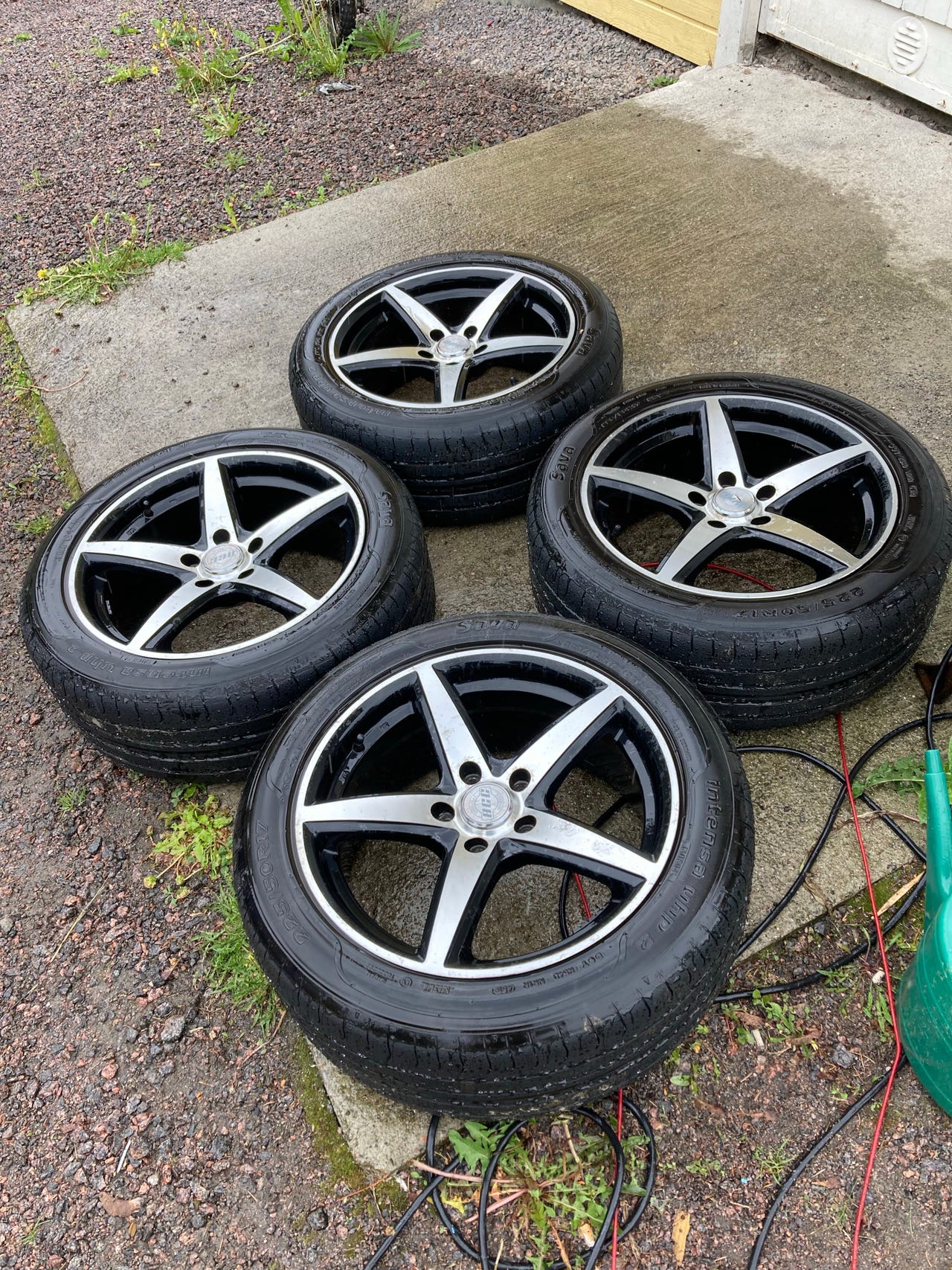 ACC 17X7.5J vanteet renkailla