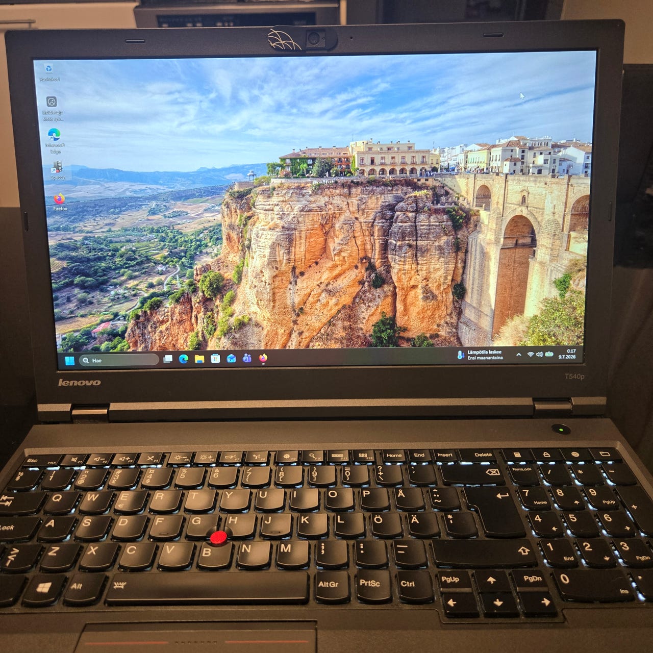 Lenovo ThinkPad T540p 15.6 – Tehokas i7, 16GB RAM, 240GB SSD & u
