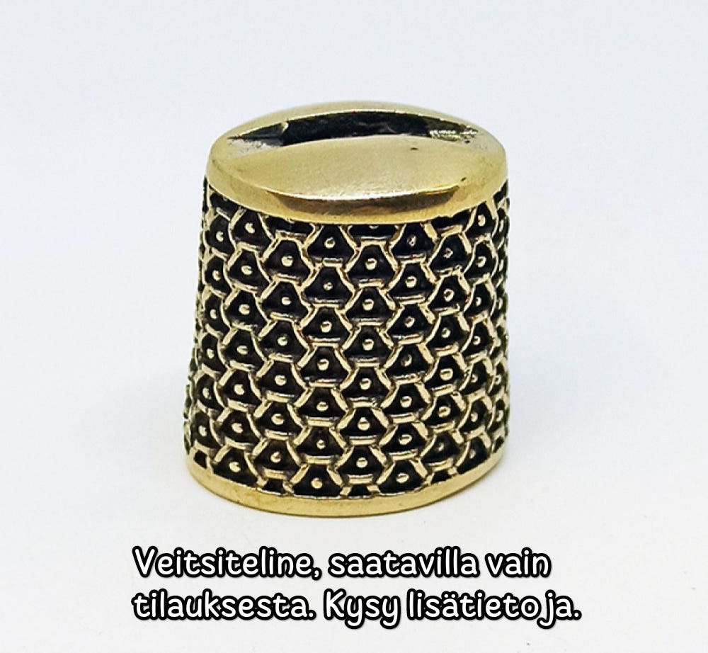 Helat suomalaiseen puukkoon (messinki/pronssi)