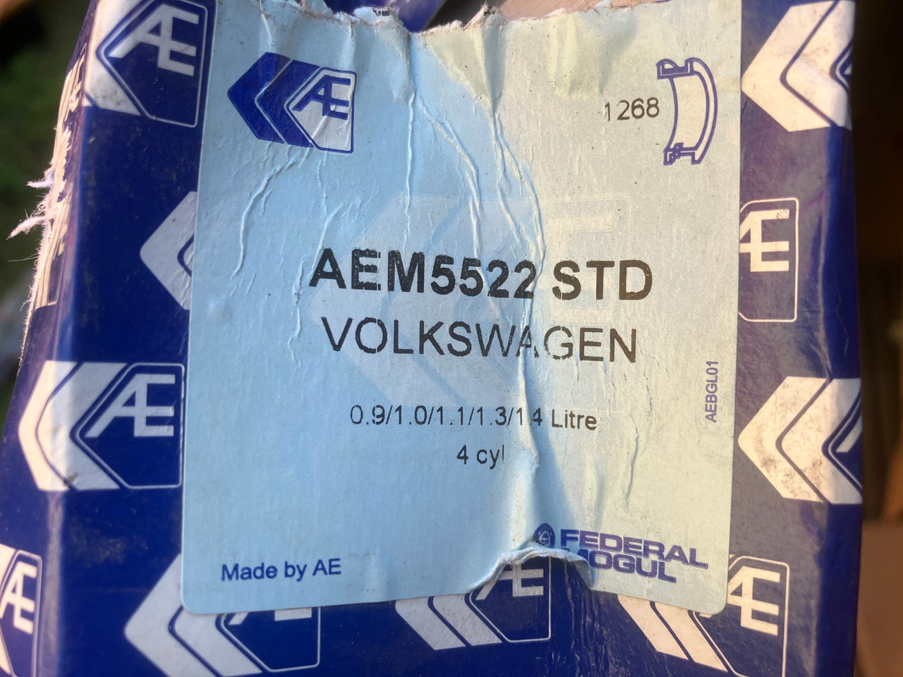 Audi/VW/SEAT/Skoda 1.4/1.6 8V Runkolaakerit 92-00