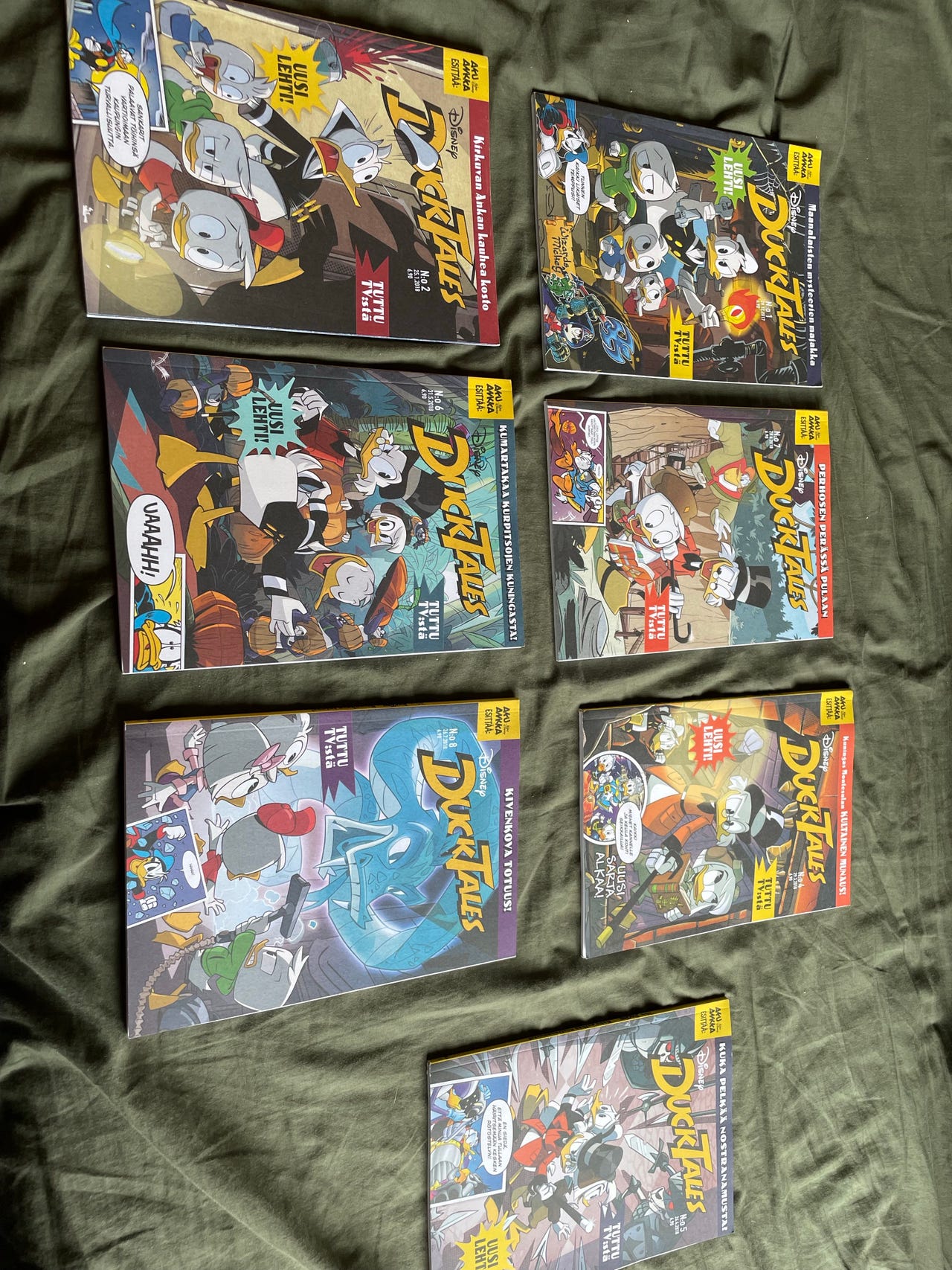 DuckTales sarjakuvalehdet