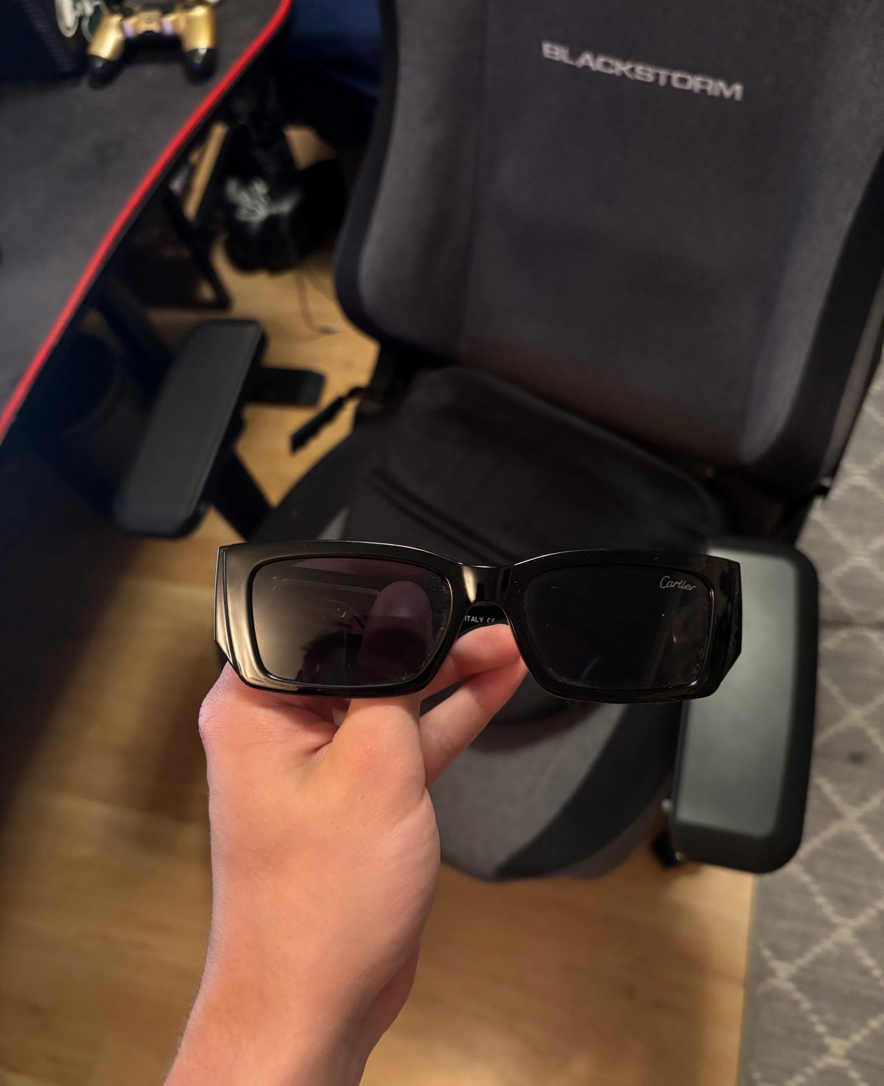 ”Cartier” aurinkolasit musta unisex
