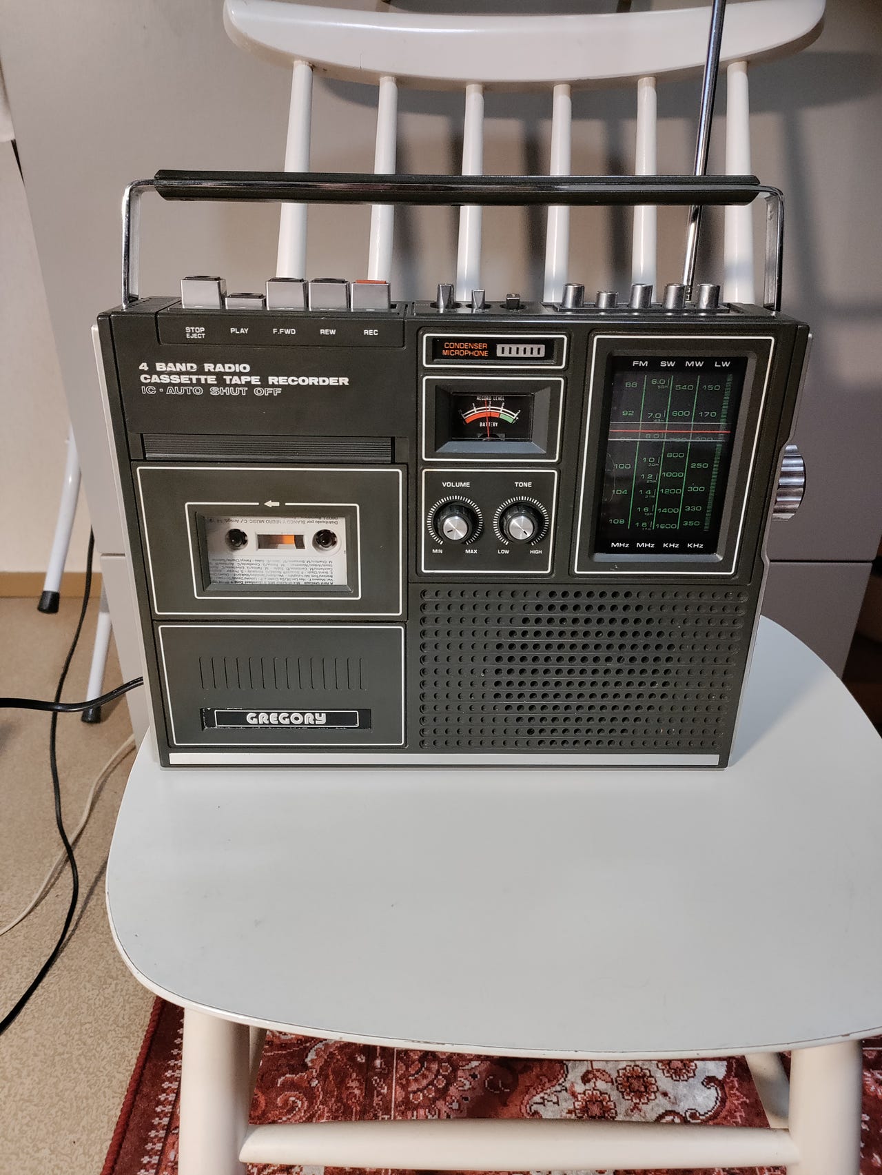 Vintage kasettisoitin Japanilainen *hieno*