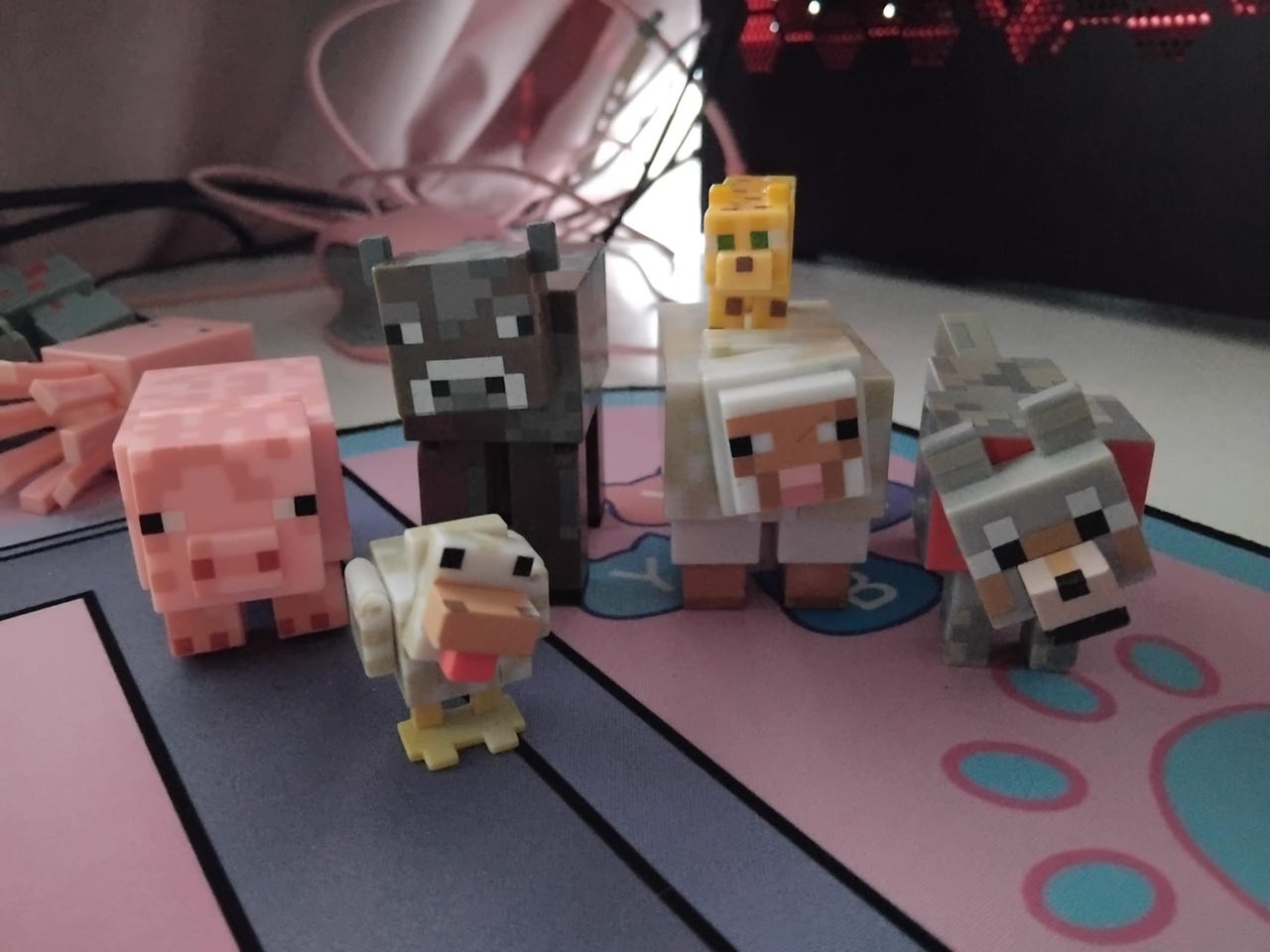 Minecraft eläinfiguurit