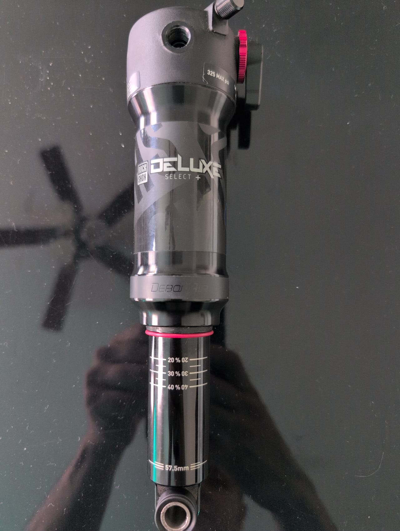 RockShox Deluxe Select+ takaiskari 205x57,5 mm