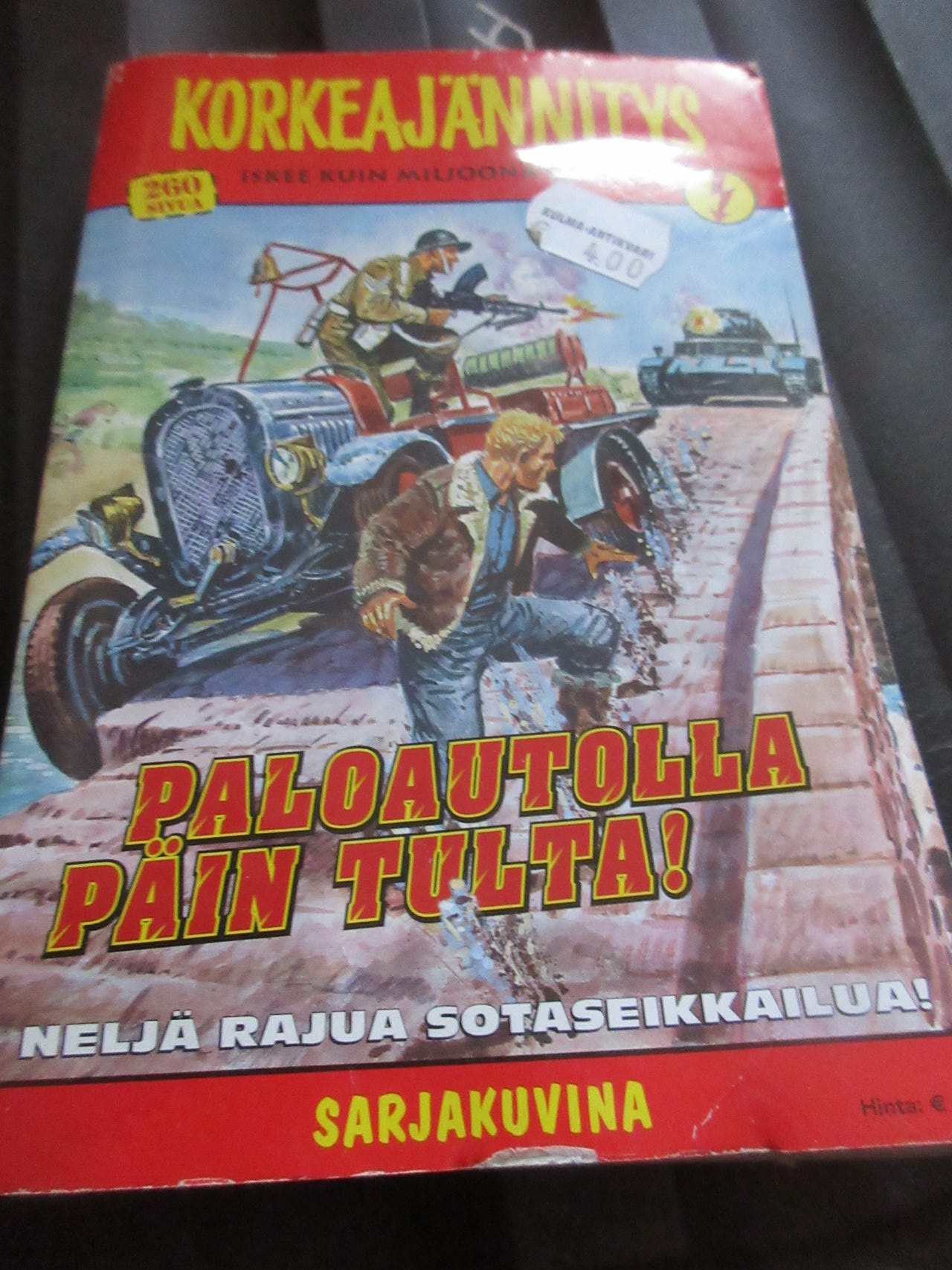 Korkeajännitys - Paloautolla päin tulta
