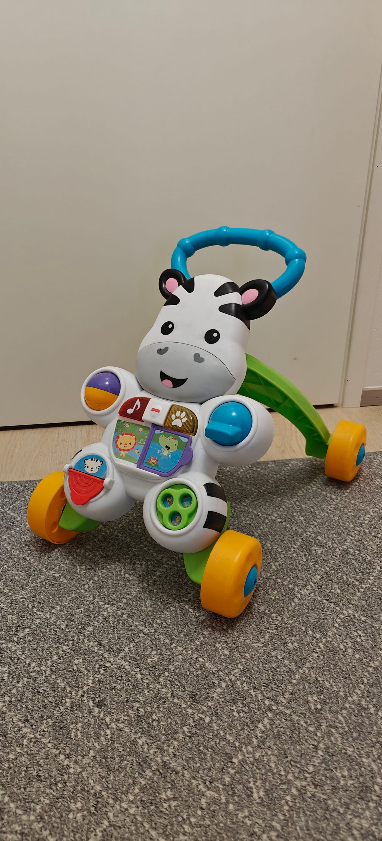 Fisher Price Zebra - kävelytuki / kävelykärry