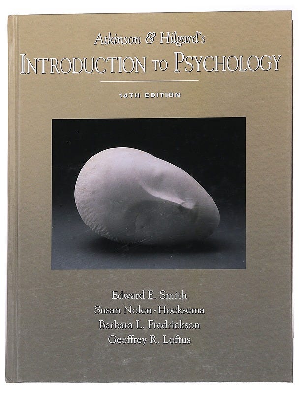 Atkinson & Hilgards introduction to psychology - Smith, Edward E
