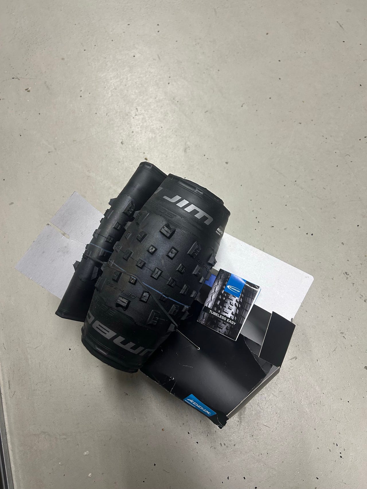 Fatbike:n Schwalbe Jumbo Jim  rengas