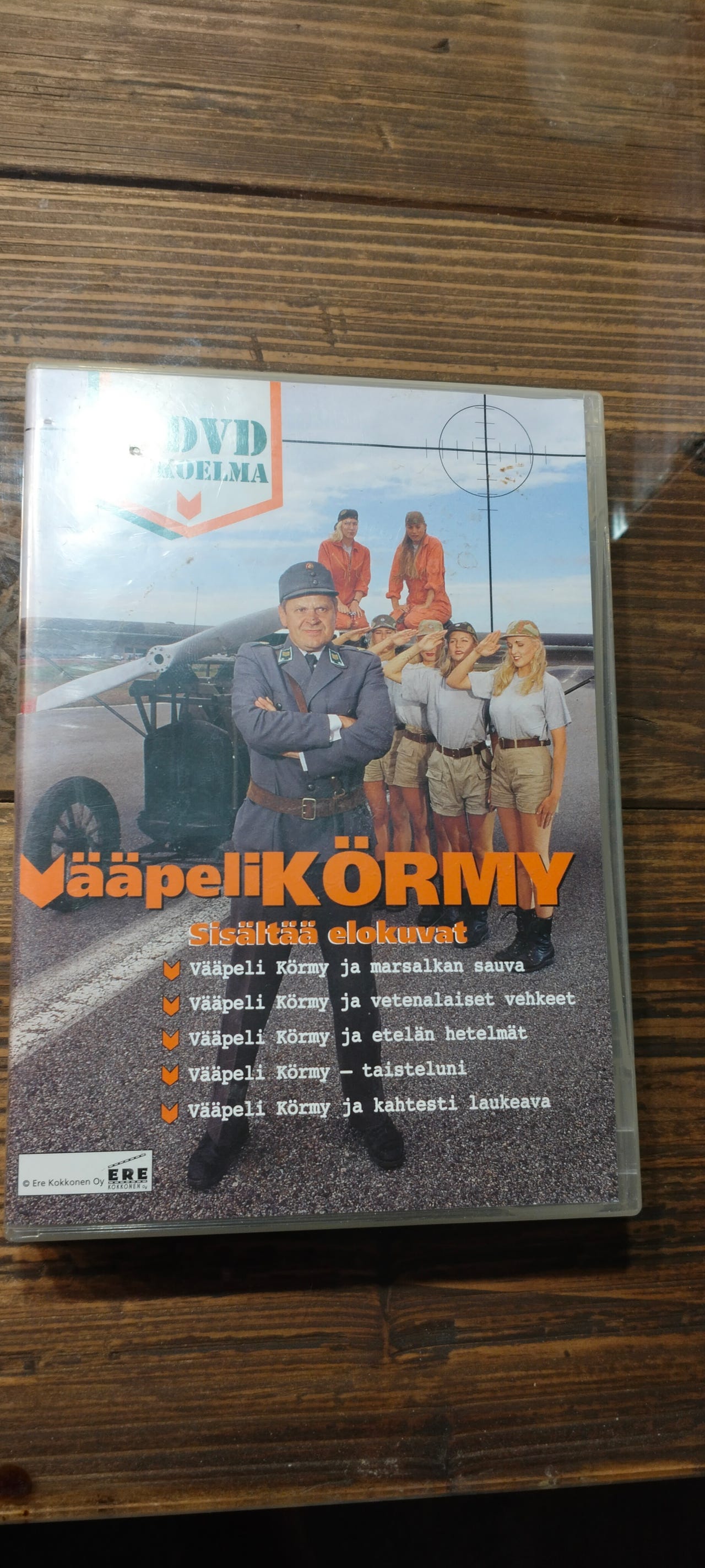 Vääpeli Körmy  + Spede Show 2DVD + Vääpeli körmy 5 DVD kokoelma