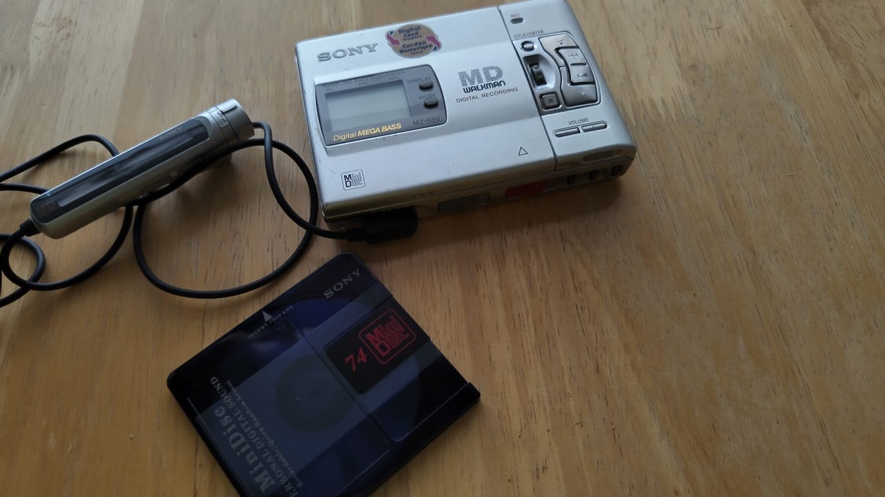 Sony MD Walkman MZ-R50