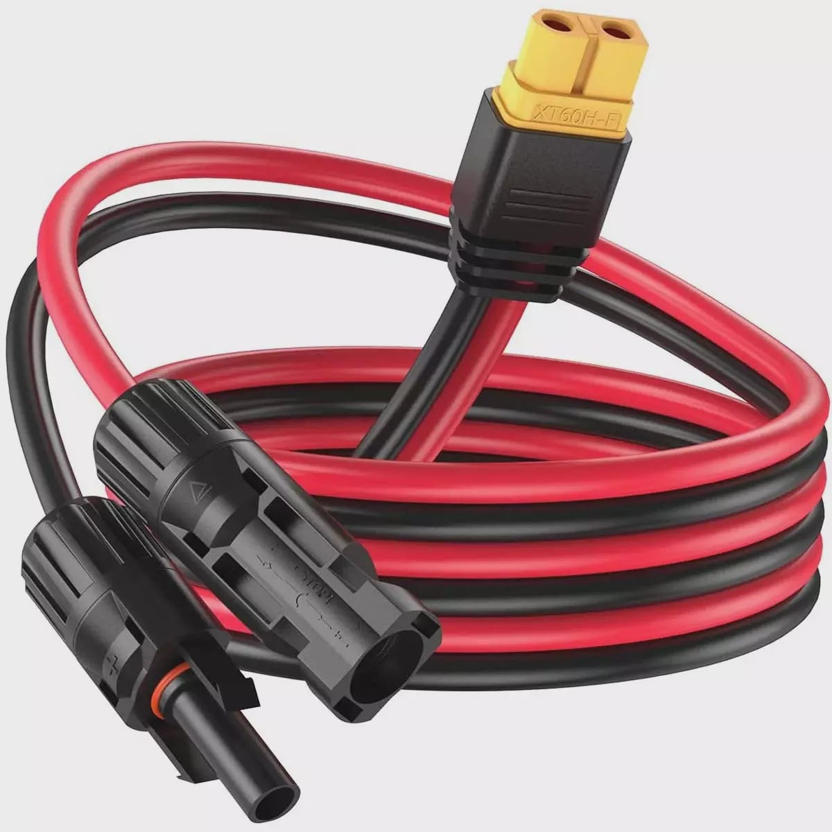 Liitosjohto MC4-XT60 3m vahva 6mm2 10AWG