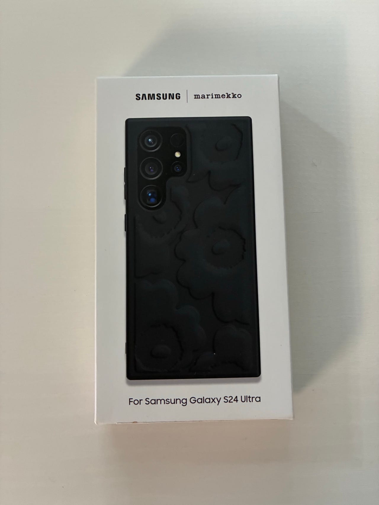 Samsung Marimekko Galaxy S24 Ultra takakansi