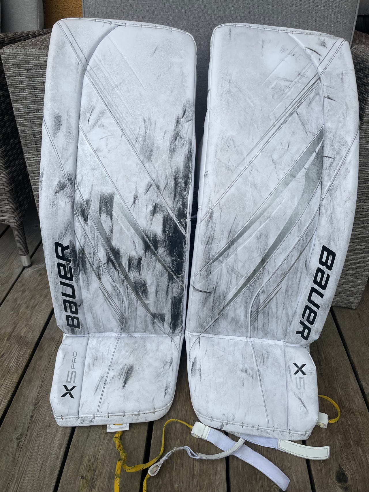 Myydään Bauer Vapor X5 PRO L 35+ maalivahdin patjat