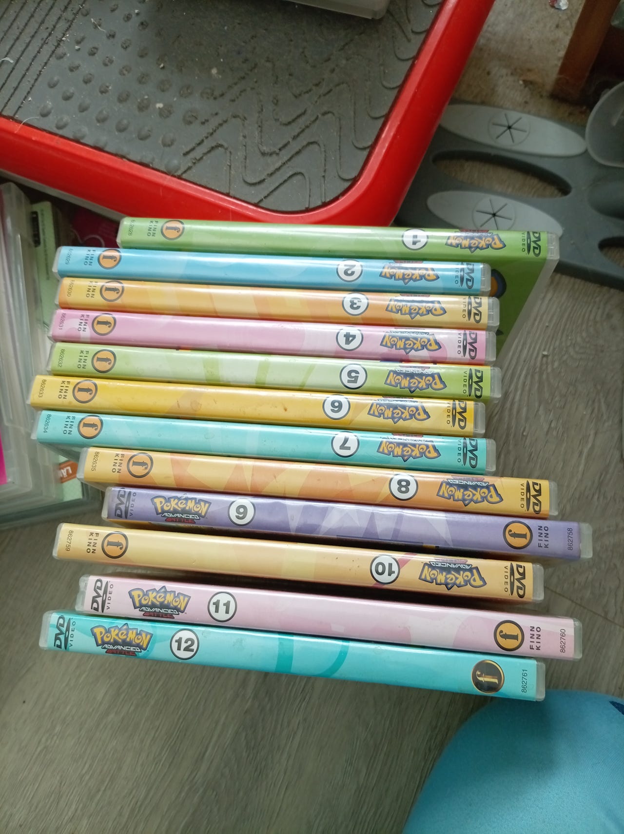Pokemon DVD-kokoelma suomeksi