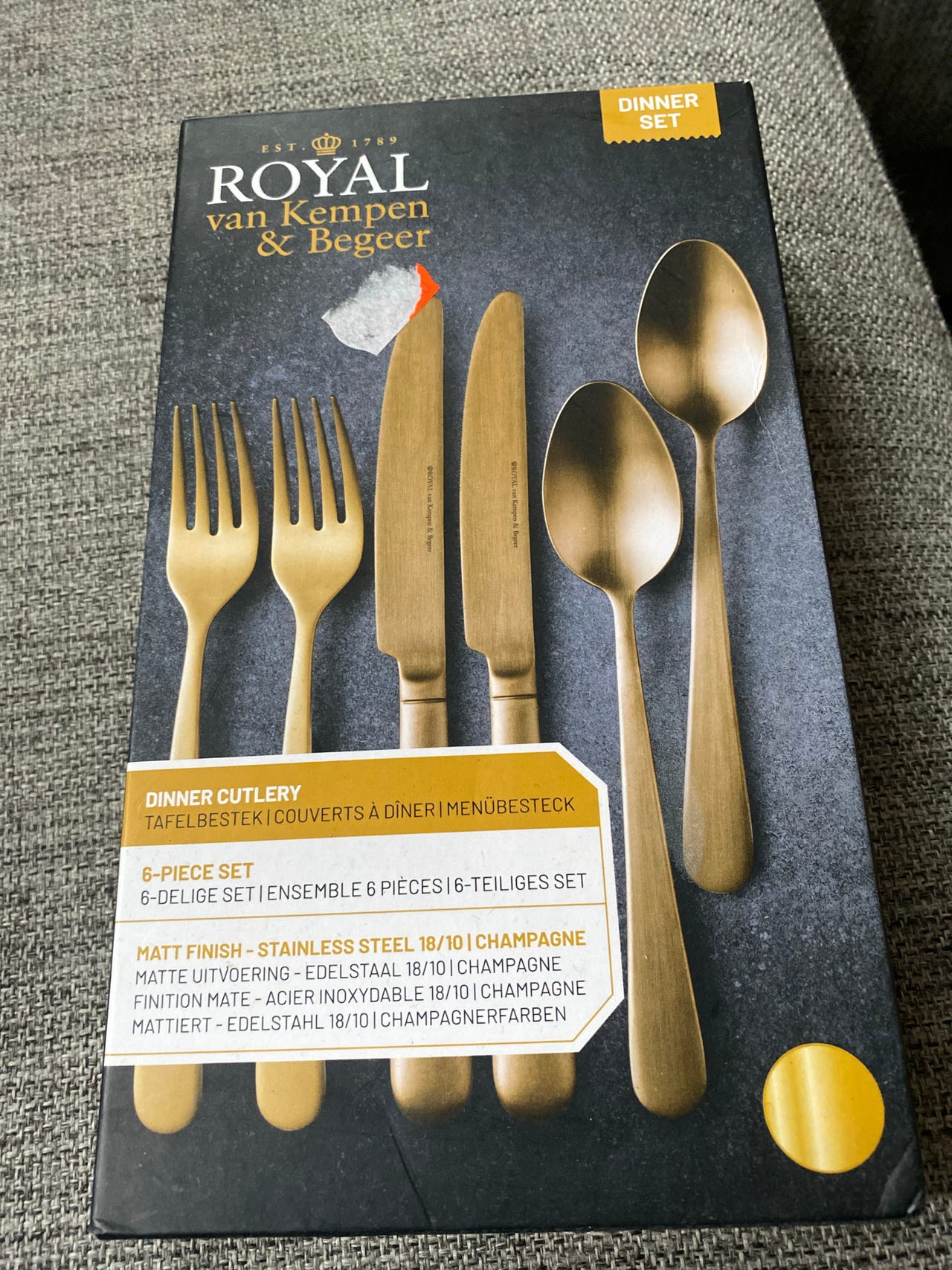 Royal van Kempen&Begeer aterimet