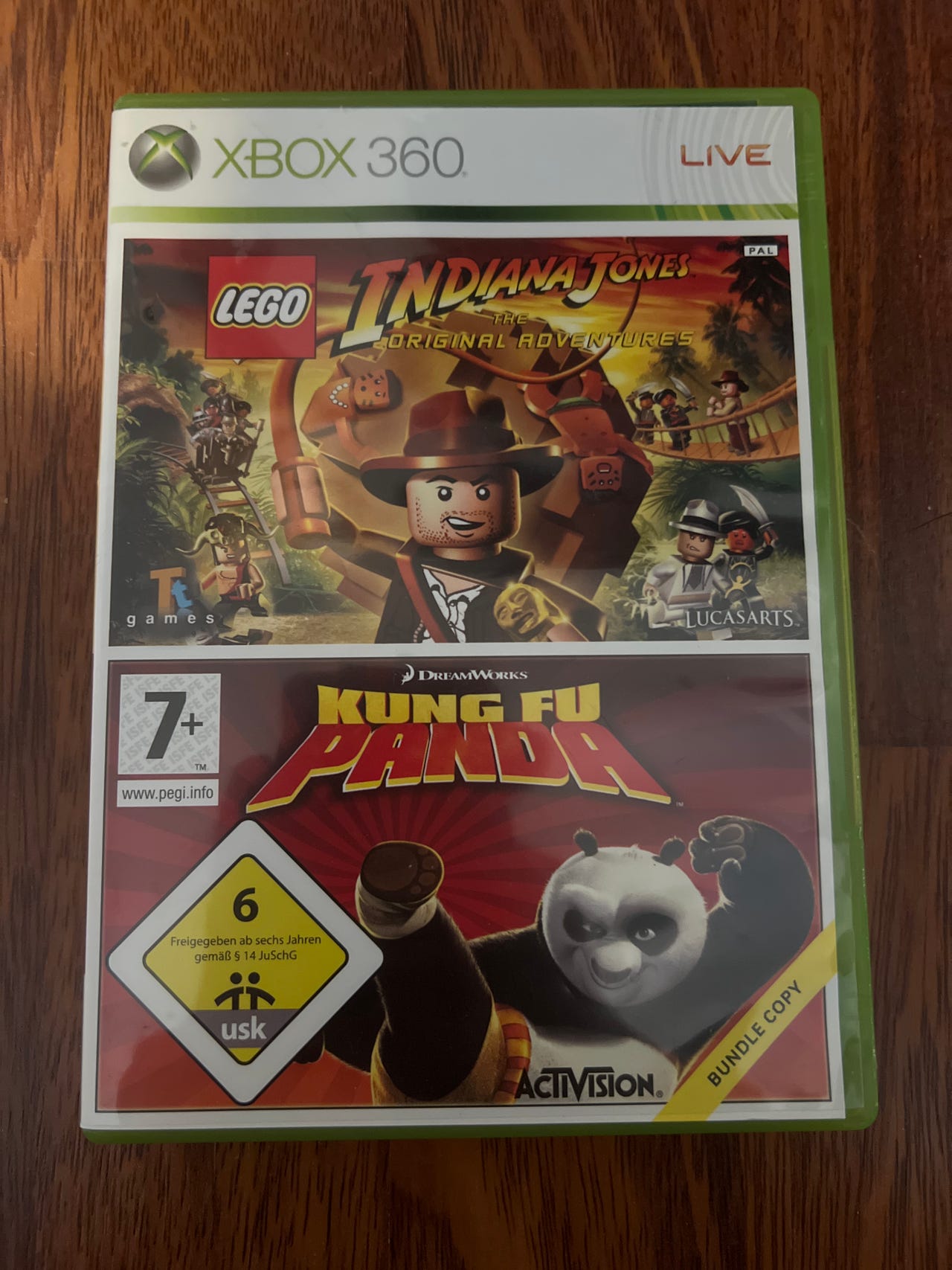 LEGO Indiana Jones & Kung Fu Panda XBOX 360