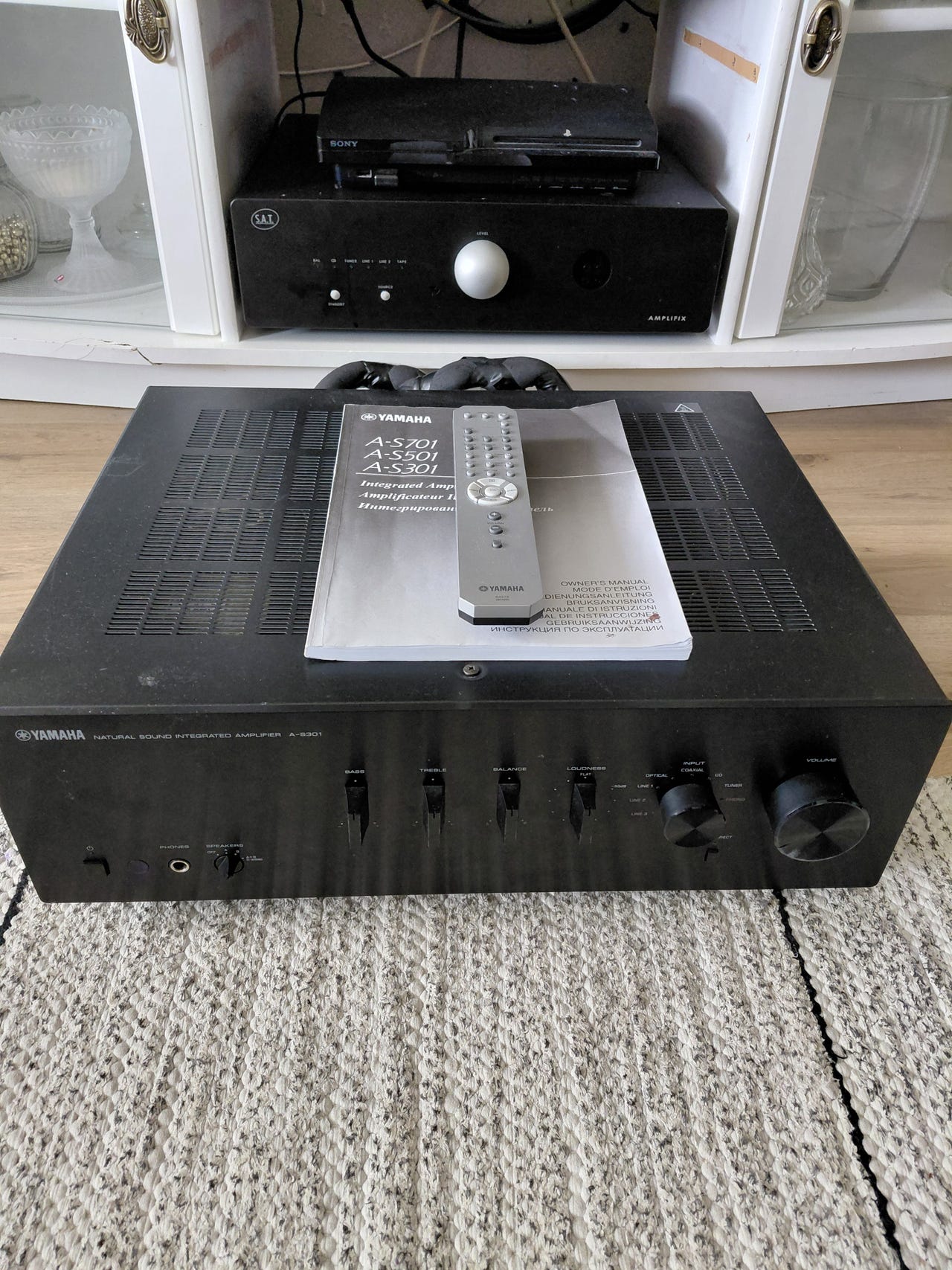 Yamaha as301 stereovahvistin