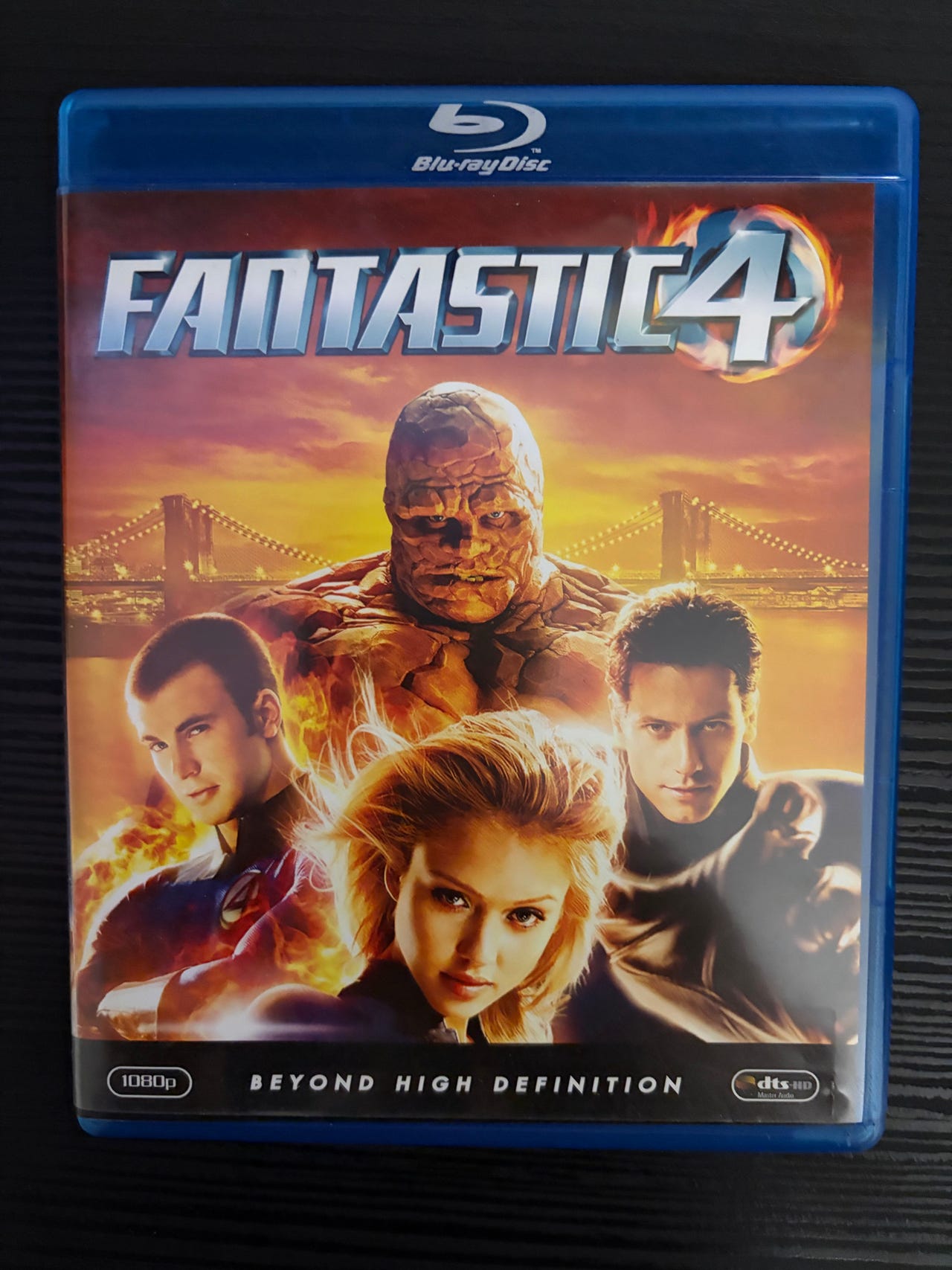 Fantastic Four Blu-ray-elokuva