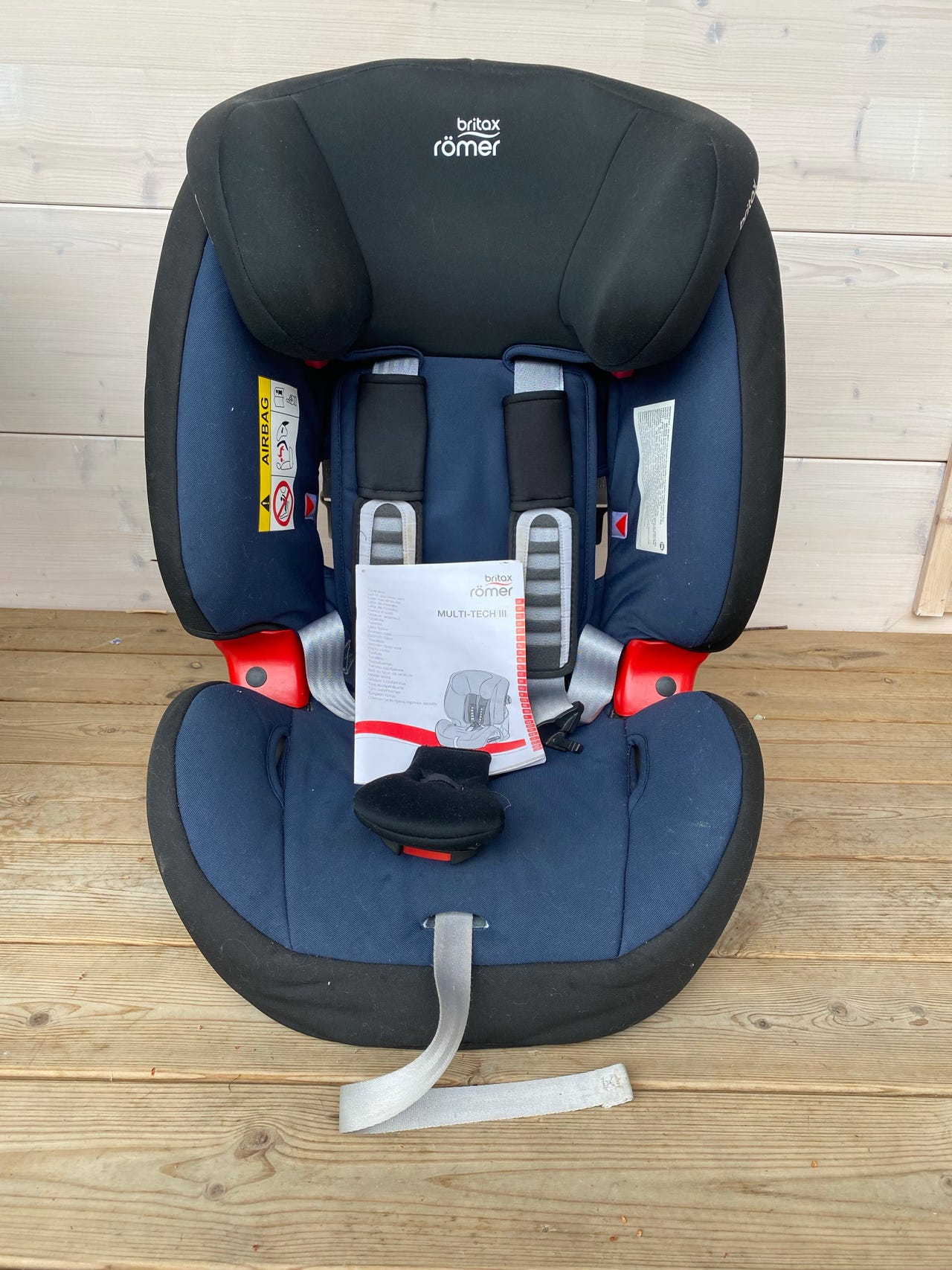 Britax Römer Multi-Tech III turvaistuin 25 kg, sininen/musta