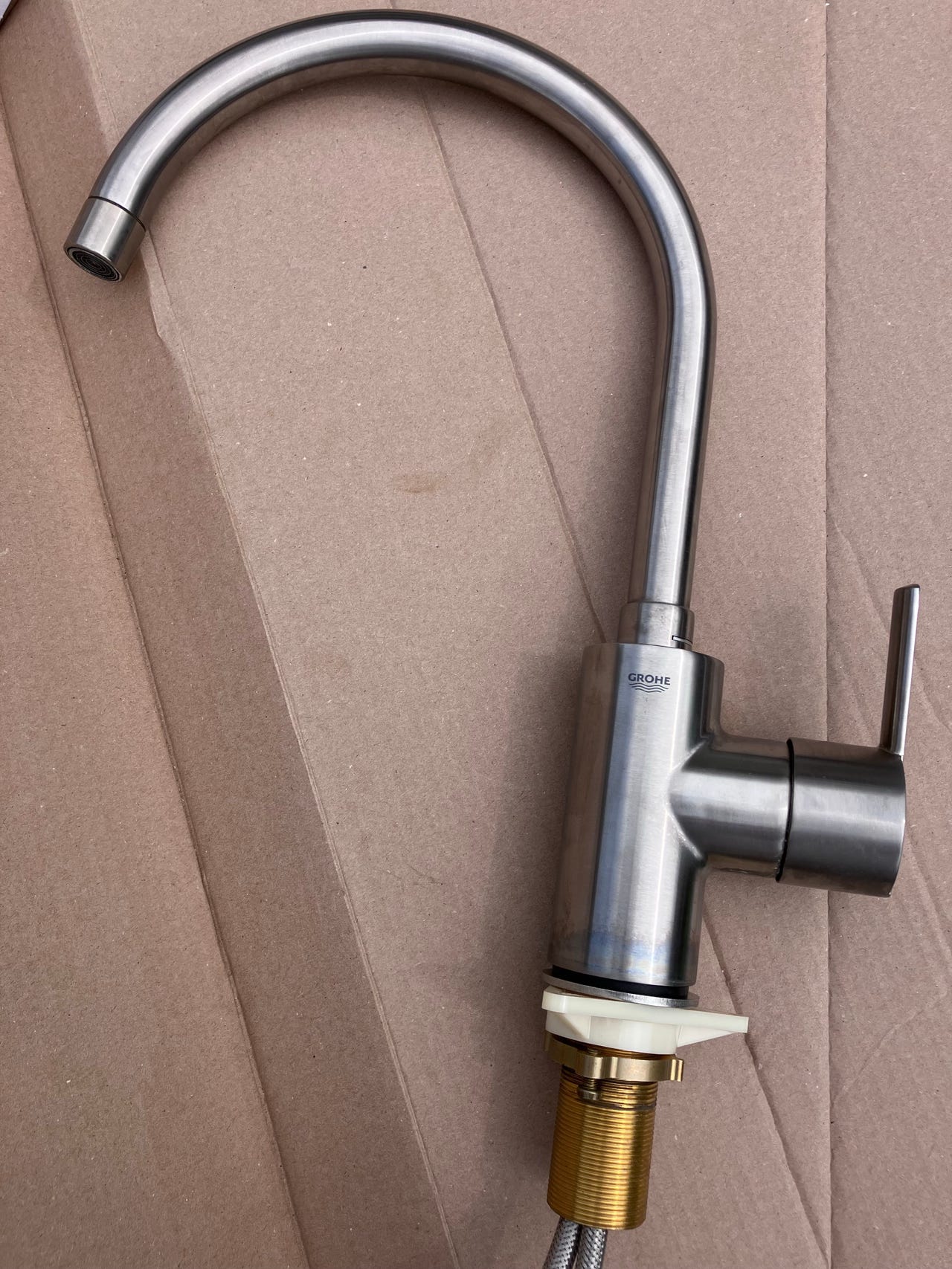Grohe keittiöhana, teräs