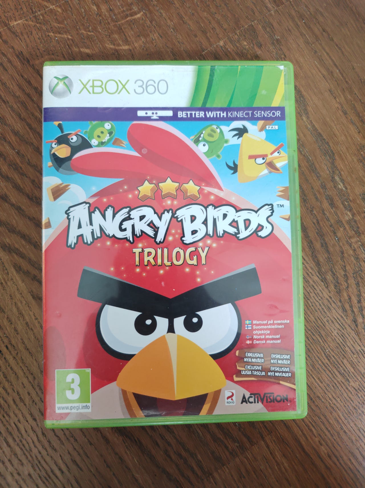 Angry Birds Trilogy Xbox 360 peli