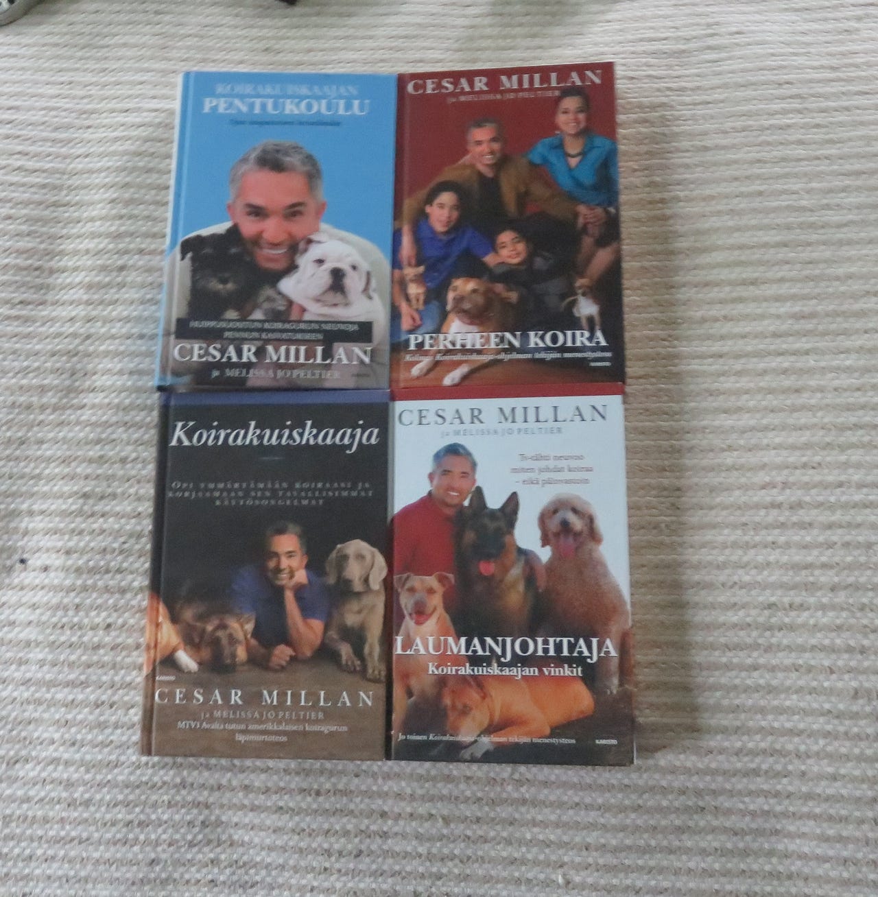 Cesar Millan 4 koirakoulu kirjaa