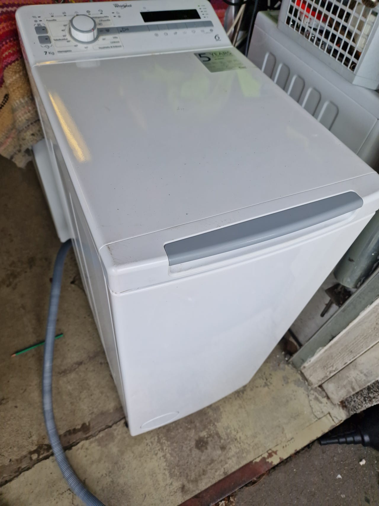 Whirlpool 7kg  invertor  1200 lin.