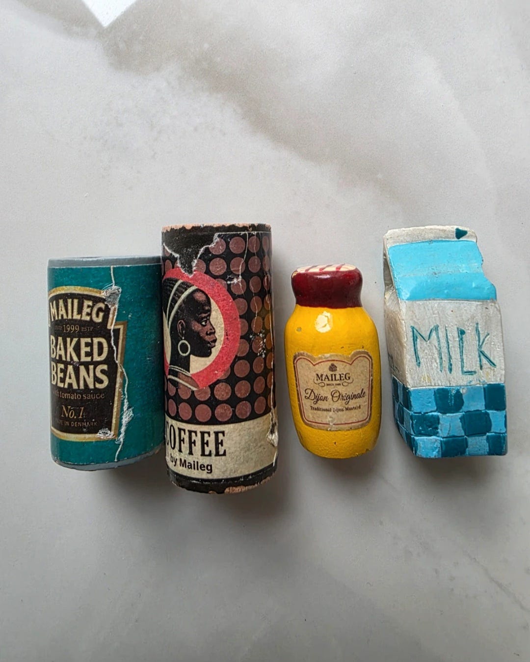 Maileg miniature ruokatarvikkeita