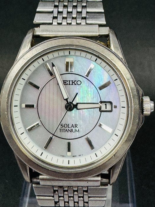 Seiko - Solar Titanium - V146-0AZ0 - Miehet - 2010-2020