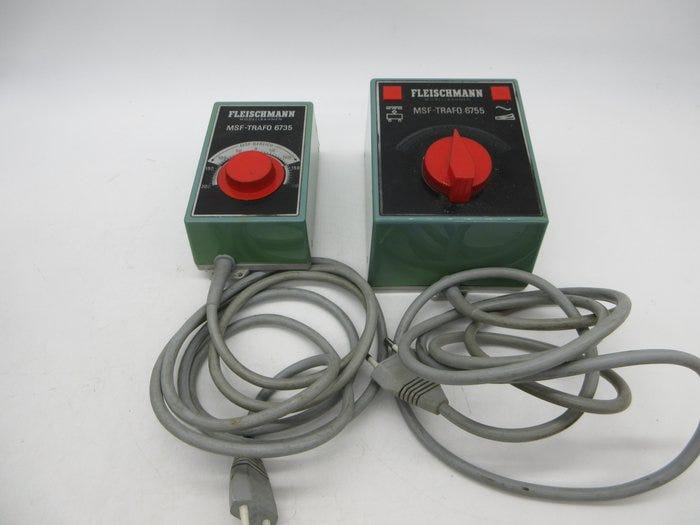 Fleischmann H0, N - 6735/6755 - Muuntaja (2) - 2 MSF-trafoa
