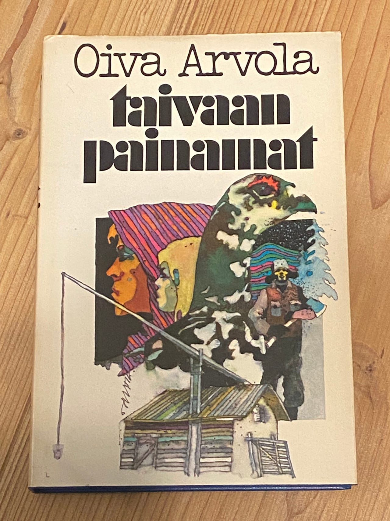 Oiva Arvola: Taivaan painamat