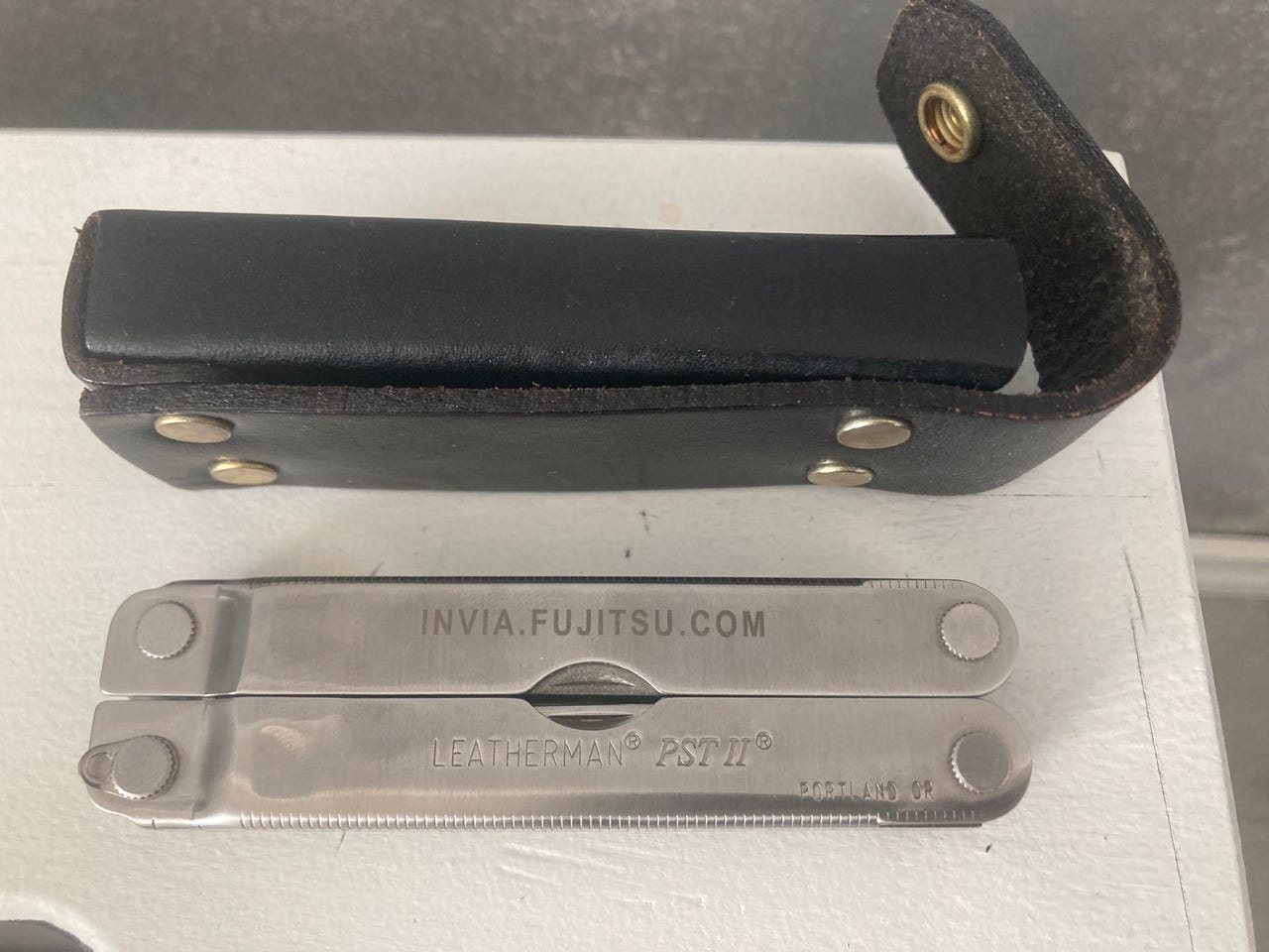 Leatherman PST II + alkuperäinen nahkakotelo(2001)