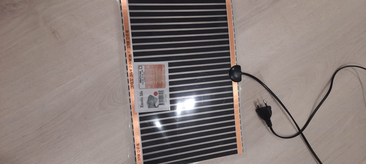 Lämpömatto terraarioon