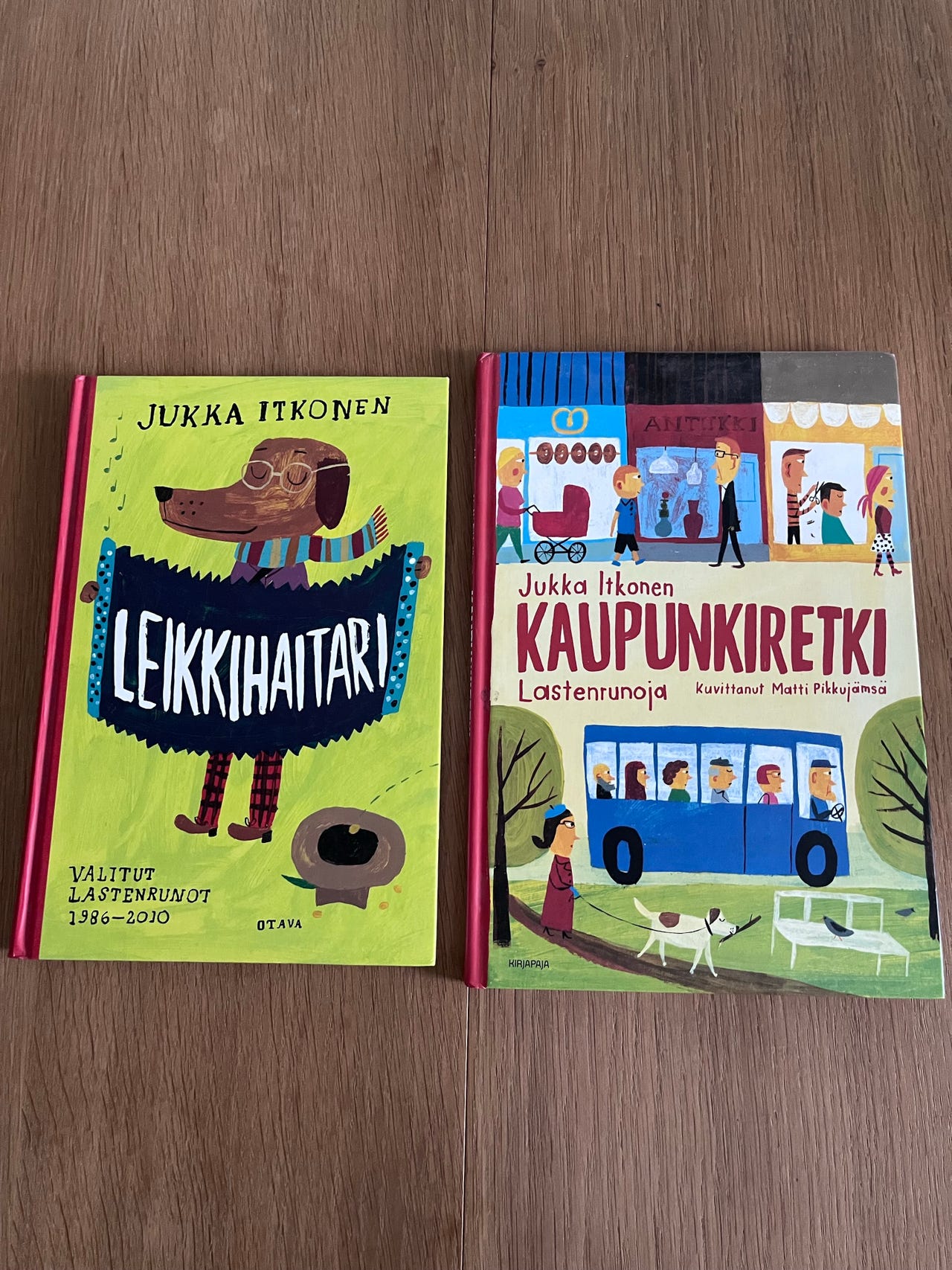 Jukka Itkosen runokirjat lapsille