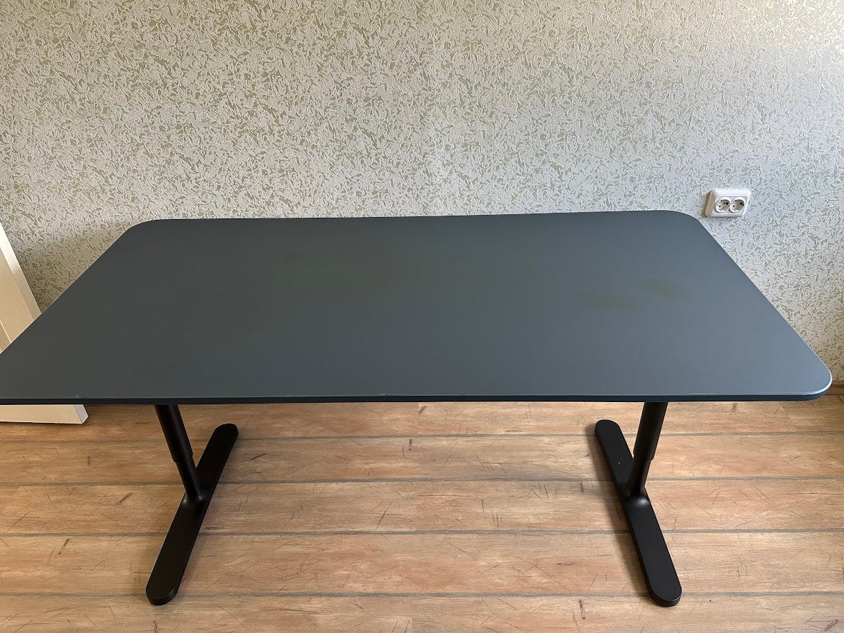 Ikea Bekant työpöytä 160x80 cm